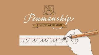 Penmanship Online Workshop — Lesson #10 : Joining and Separating