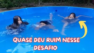 Esse Desafio Na Piscina Foi Muito Engraçado *Se Afogaram ?