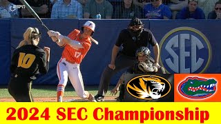 Missouri vs Florida Softball Game Highlights, 2024 SEC Championship screenshot 5