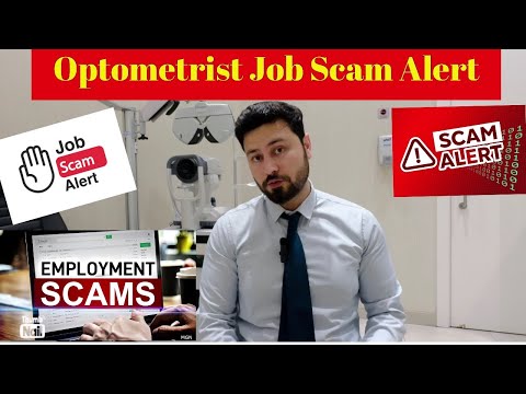 Optometrist Job Scam