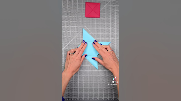 DIY Origami Ddakji 🟥🟦 Squid Game #squidgame#ddakji#diyddakji#squidgamenetflix#origami#crafts