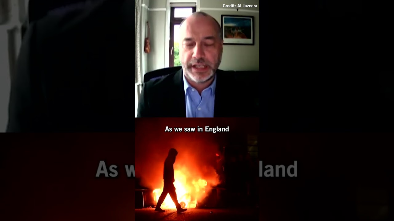 Racist pogroms in Northern Ireland