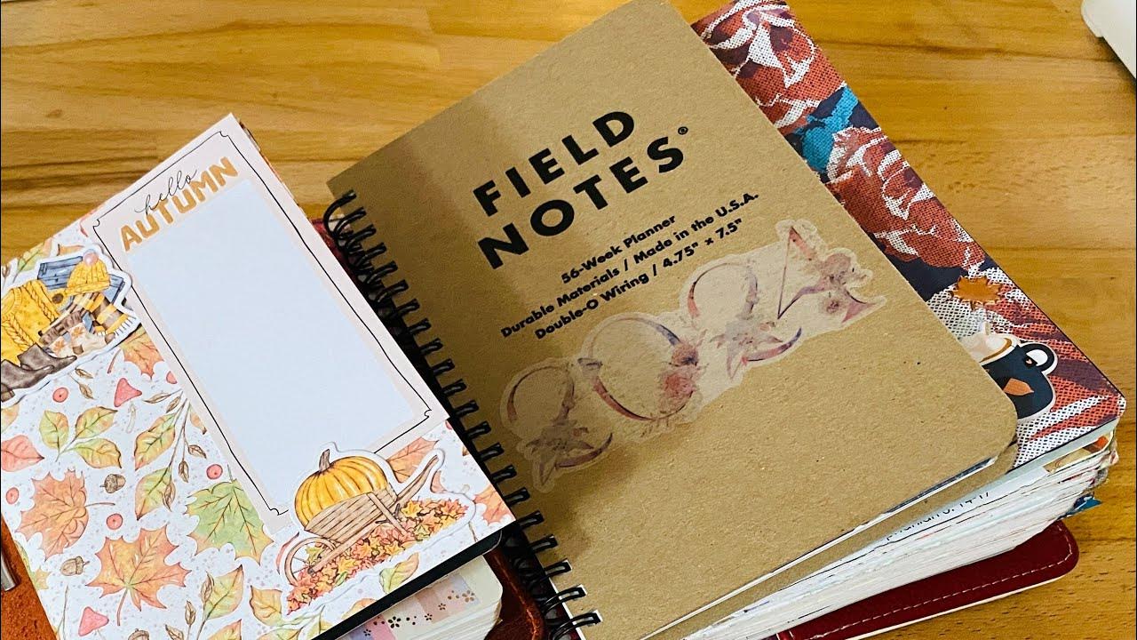 My Field Notes Planner Week 1 and I’m loving it! Nov 2023 YouTube