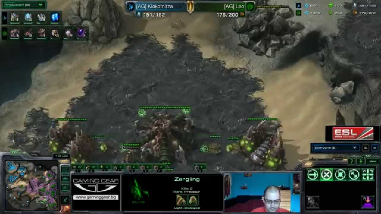 EPS Season 7 StarCraft II Qualification #1 casted by NoThx (Klokotnica vs Leo)