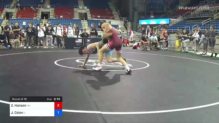 145 Lbs Round Of 16 - Zach Hanson, Minnesota Vs Ja...