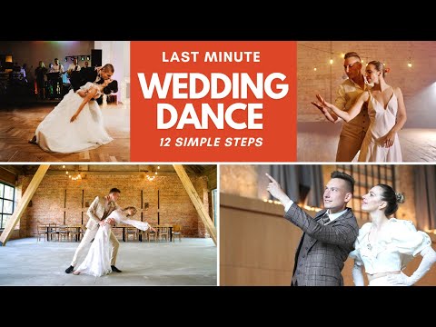 📣 LAST MINUTE Wedding Dance - 12 Simple Steps & Figures Anyone Can Learn #firstdance