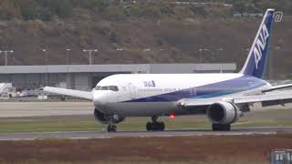 [2009 Okayama (岡山)] ANA Boeing 767-300《NH763 JA601A OKJ091112》
