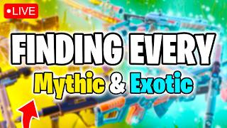 🔴 Finding EVERY *MYTHIC & EXOTIC* in FORTNITE RELOAD‼️🍀