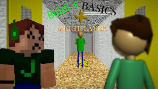 Beating the Multiplayer Mod with @d_nik0019 (a.k.a ILIKE55) - Baldi's Basics Plus v0.14.5