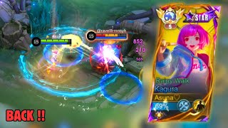 Rainy Walk Kagura CDR Build is Just TOO Smooth 🌧️✨ | Mobile Legends