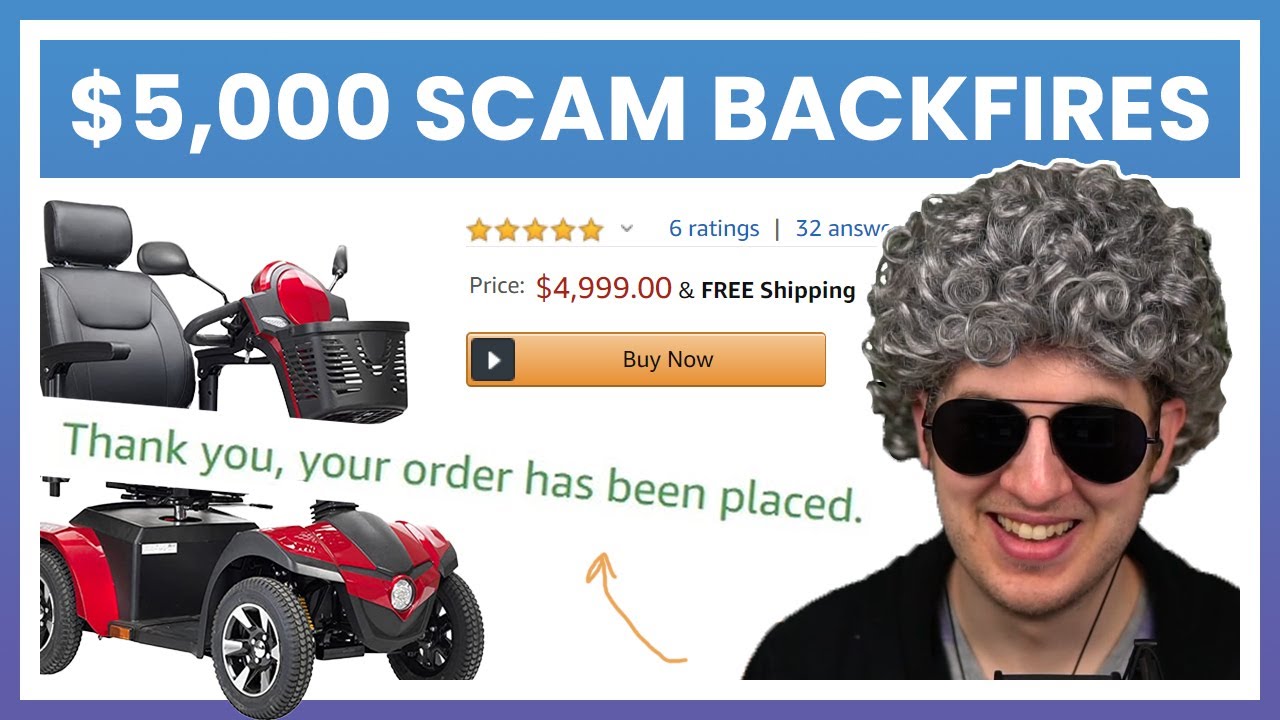 Мошенники ожидали 5000 долларов, но бабушка купила скутер