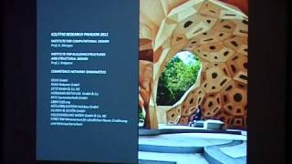 Bartlett International Lecture Series: 2012-13 // Achim Menges