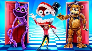 CatNap vs FNaF! O Incrível Desafio do Circo Digital!