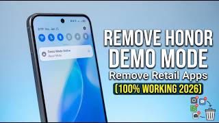 Remove Honor Demo Mode | Remove Retail Apps (100% Working 2026) screenshot 3
