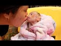 Wow Super Sweet!! Baby Moly Get Sweet Love From Mom | Monkey Moly Feel Very Warm & Comfort