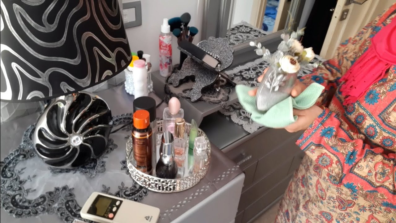 كي العادة روتين يومي🧹 لمرأة تونسية مع سهرية عيد ميلاد حفيدتي 🎂🎁