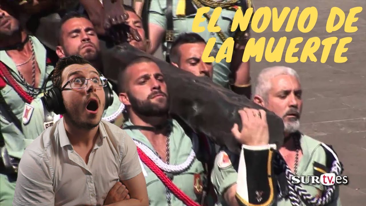 Italiano reacciona a Legionarios cantando El Novio De La Muerte