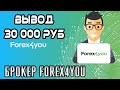 Вывод денег 30 000 рублей с Форекс брокера Forex4you - WSB Робот