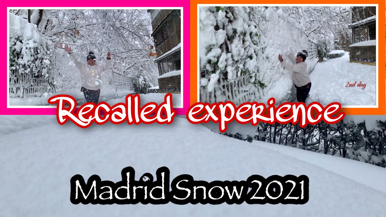 MADRID SNOW 2021 MEMORIES WORTH TO SHARE | PHOTOGRAPHY AND VIDEOGRAPHY IDEAS (FIRST SNOW EXPERIENCE)
