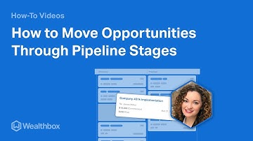 How to Move Opportunities through Pipeline Stages in Wealthbox