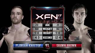 Florian Kristof vs Shawn Brown XFN 17