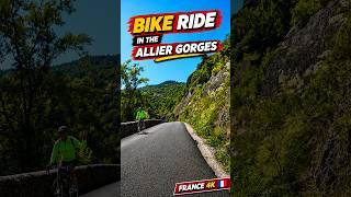 Sunlit Roads Above the Allier River | Vertical Cycling Escape