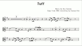 "Tuff" cover from 1962 Ace Cannon "터프" 알토 색소폰 연주 김은산 chords