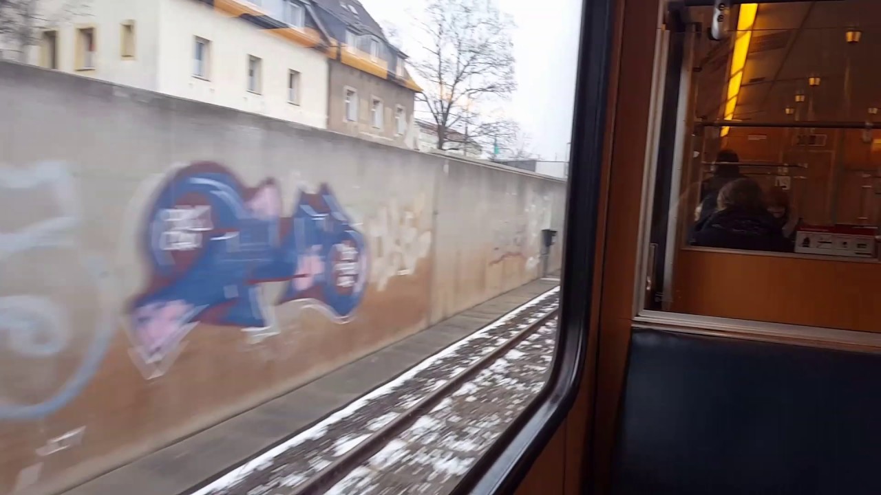 U1 Streckenmitfahrt von Fürth-Hardhöhe bis Langwasser-Süd. In einem DT1 der VAG Nürnberg