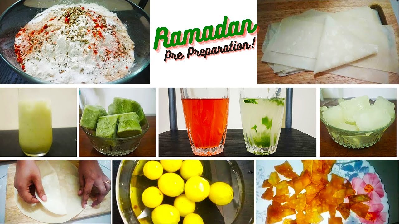 Ramadan Pre Preparation 2021| Freezer Storage Recipes | Iftar Time Saving Vlog | Iftar Recipes 2021