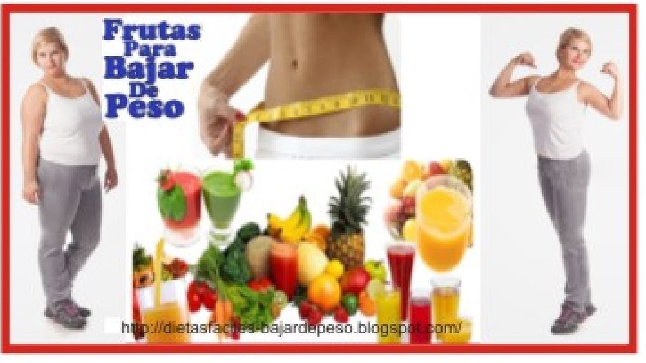 ► Dieta de frutas para bajar de peso - Frutas para adelgazar sano ◄ quemagrasas potente
