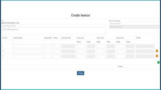 Invoice System Using Jquery PHP Mysql and Bootstrap - 3