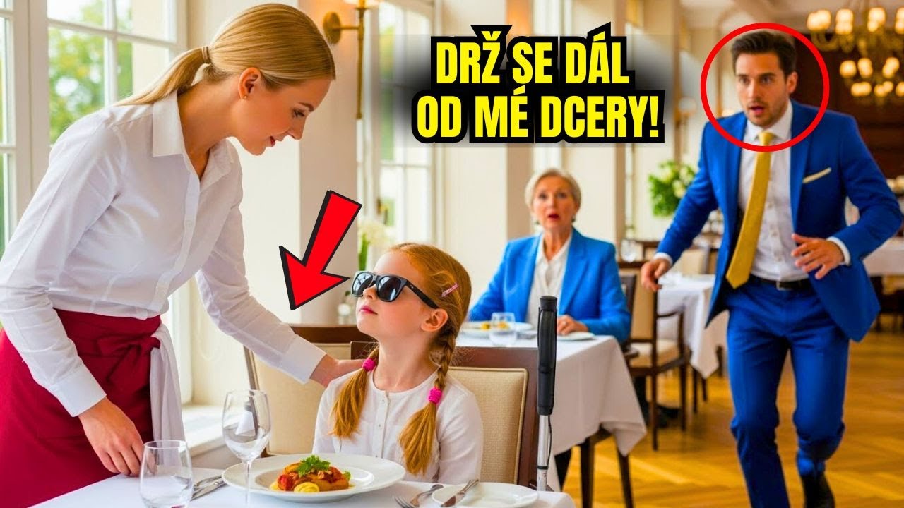 Milionář zakřičel na servírku, protože se dotkla jeho slepé dcery — ale o 1 minutu později dívka...