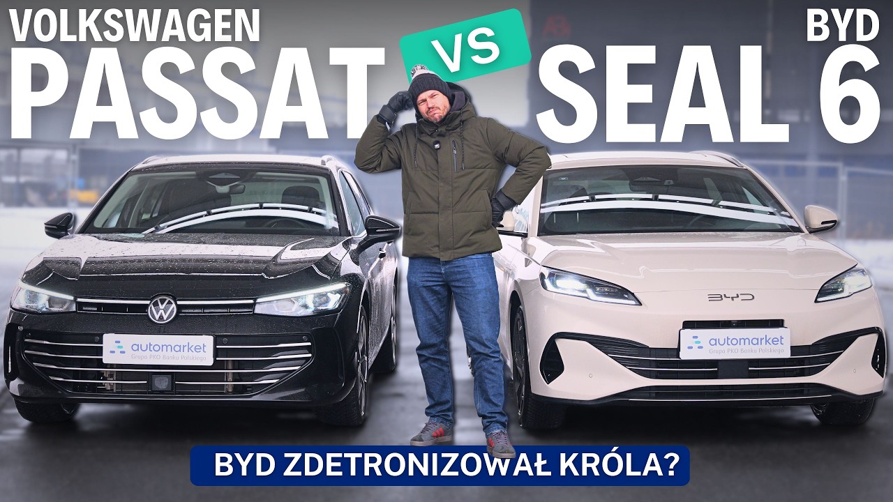 VW Passat vs BYD 6 - chińskie kombi lepsze niż niemieckie?