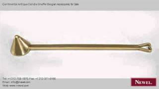 Continental Antique Candle Snuffer Belgian Accessories