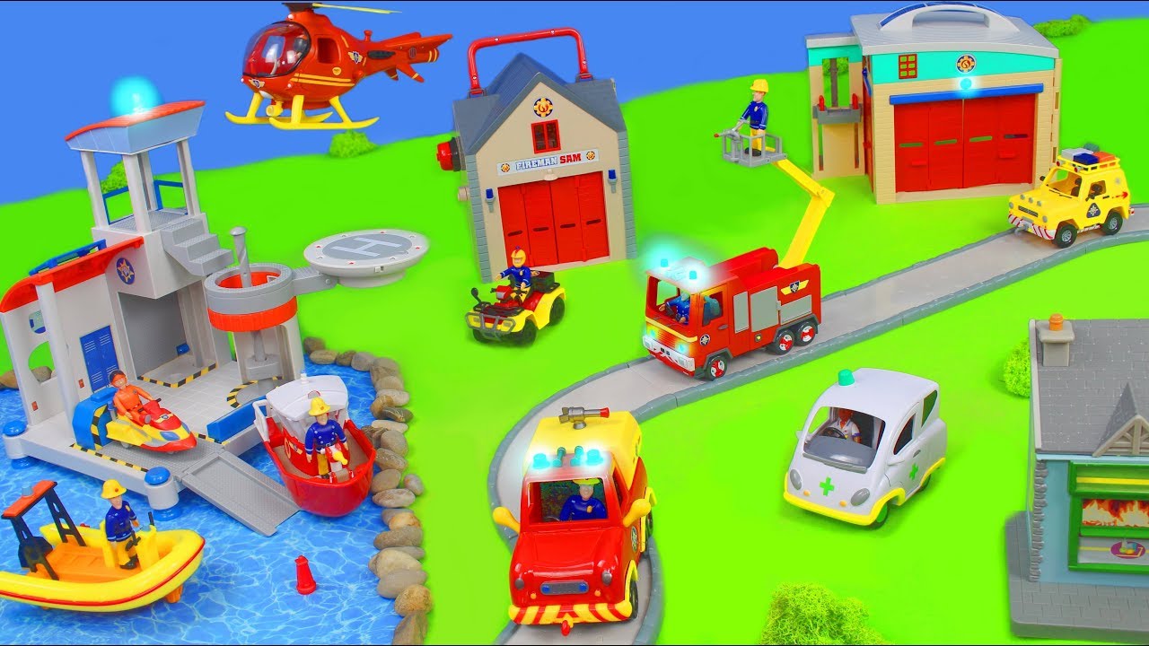 Strażak Sam zabawki - Zabawki strażackie - Fireman Sam toys
