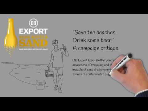 DB Beer Bottle Sand Machine - a critique by Nick Cottrell