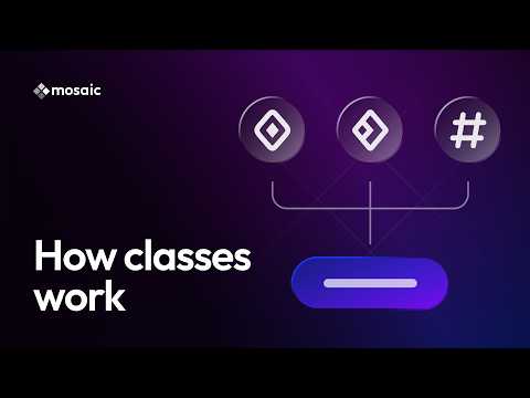 How to Use Variants, Classes & Local Styles in WordPress | Mosaic Builder