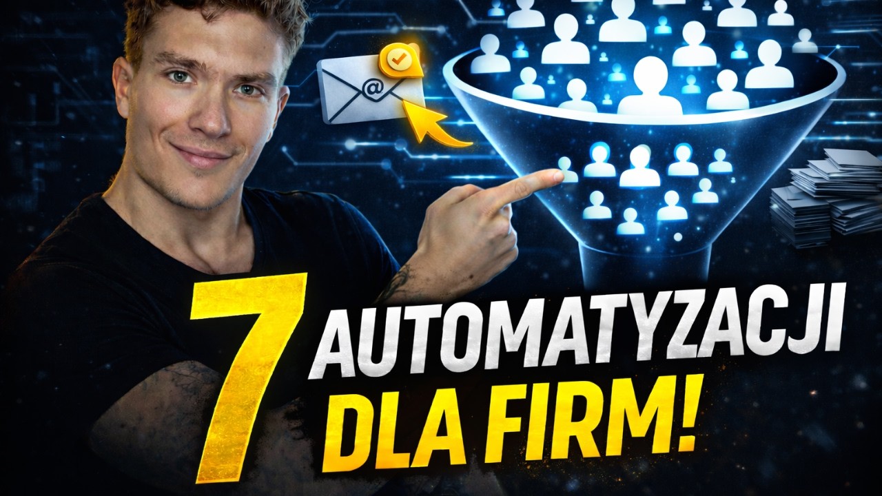 7 AUTOMATYZACJI dla FIRMY 2026 | AI kwalifikuje leady, generuje OFERTY i odpowiada na MAILE