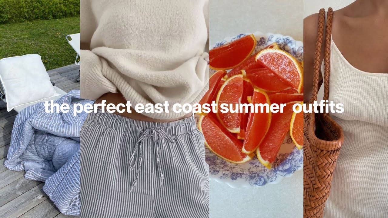 recreating pinterest outfits 👒🥛🍓🐰 east coast summer, linen