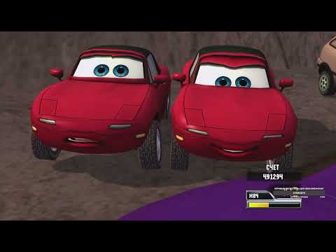 Видео: Cars Race-O-Rama FULL HD - Часть 3 Полное прохождение на русском языке