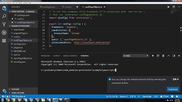 Learning e2e testing with Protractor: Part 7 Exploring Typescript vs JavaScript Protractor