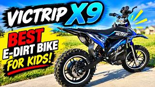 Victrip X9 Kids Electric Dirt Bike Review | 21 MPH of Off-Road Fun!
