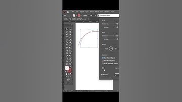 Illustrator Transform Effect Trick #illustrator #shorts  #rajgraphicgyan