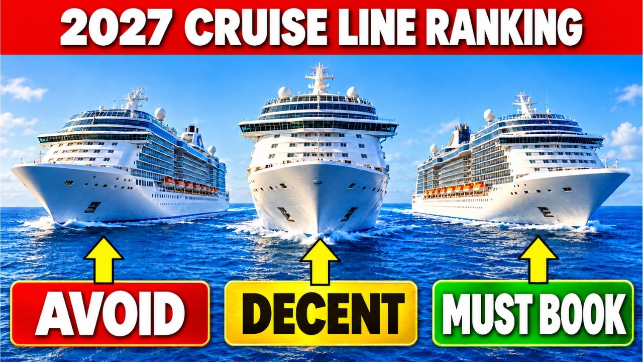 Ranking Every Major Cruise Line for 2027 (Worst to Best)