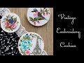 How to decorate Vintage Embroidery Cookies