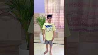 Vardaan’s Balance & Focus Activity | Class 1 Fun Learning ✨ #focus&learn #cognitiveskills