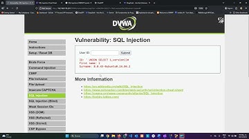 Video tutorial - Inyección SQL