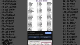 Allah Bana Öldüğümde Diyecwkki Benim Doksan Dokuz Ismimi Yaydın Bende Evet Diyecem