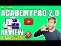 AcademyPro 2.0 Review - 🛑 STOP 🛑 The Truth Revealed In This 📽 AcademyPro 2.0 REVIEW 👈