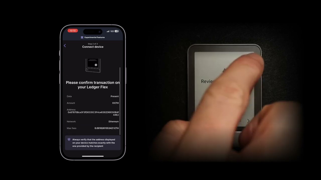 Transaction Check | Anti-Virus For EVM Transactions | Ledger
